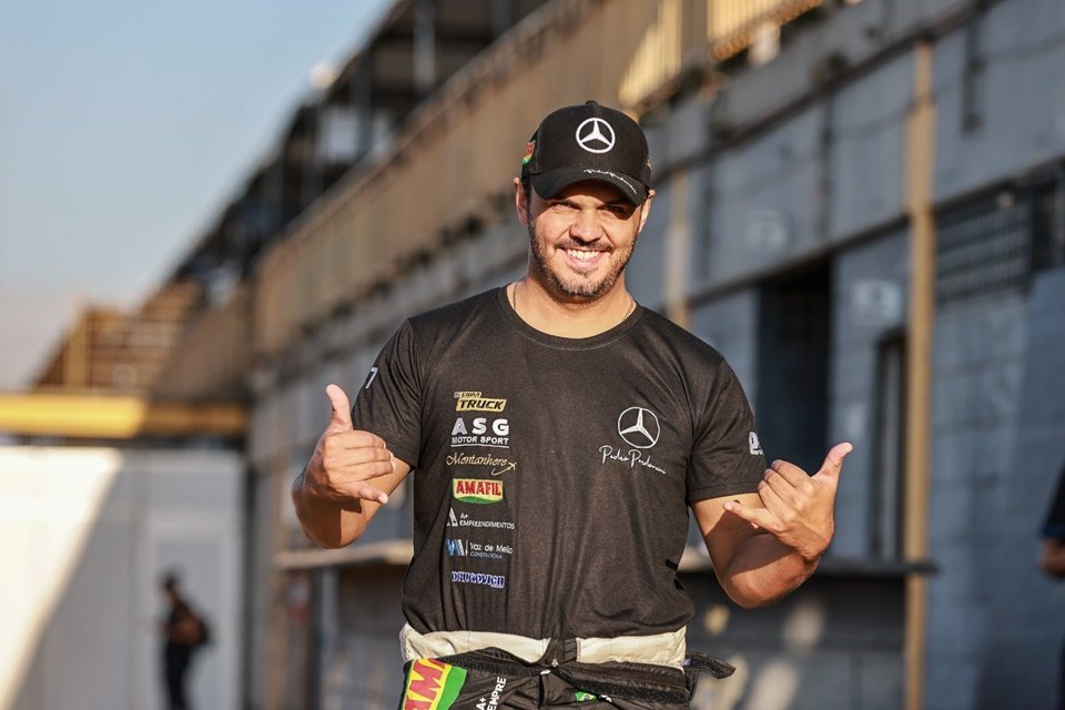 O piloto mourãoense Pedro Perdoncini é o atual vice-líder na Divisão Elite e tem planos ousados para a etapa – Foto: Da Assessoria